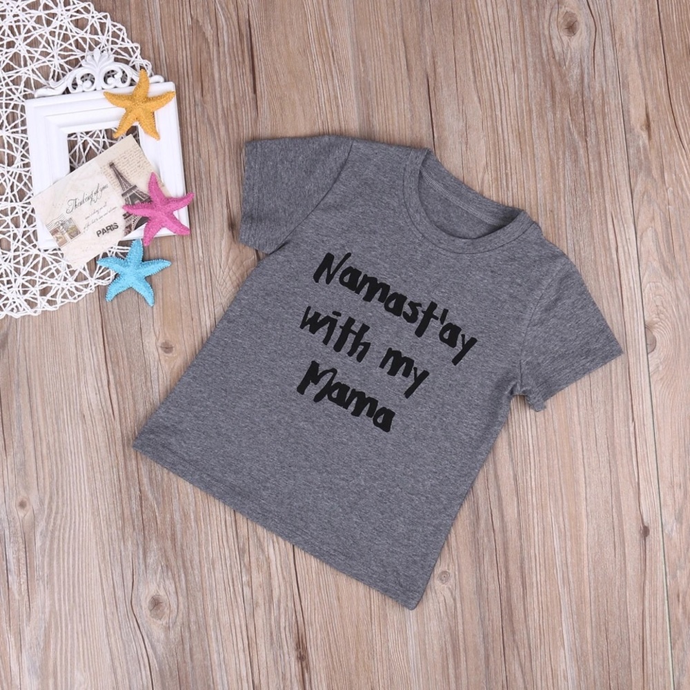 Namast’ay with my mama toddler shirt